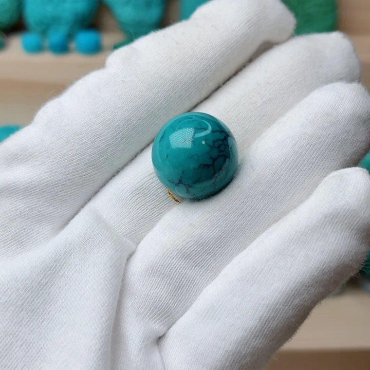 绿松石珠宝半成品未镶嵌