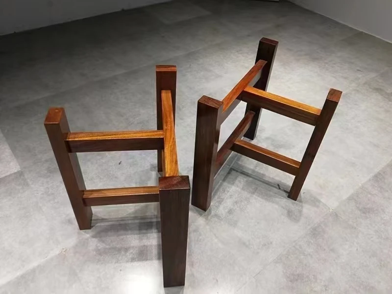 3非洲进口原木实木大板桌