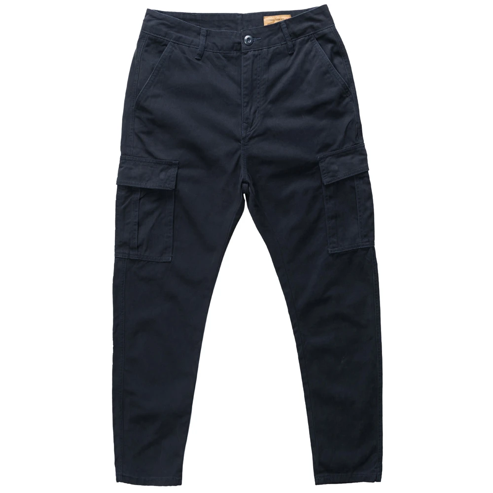 861/845款 纯棉重磅工装裤秋冬款休闲直筒裤多口袋美式复古潮流