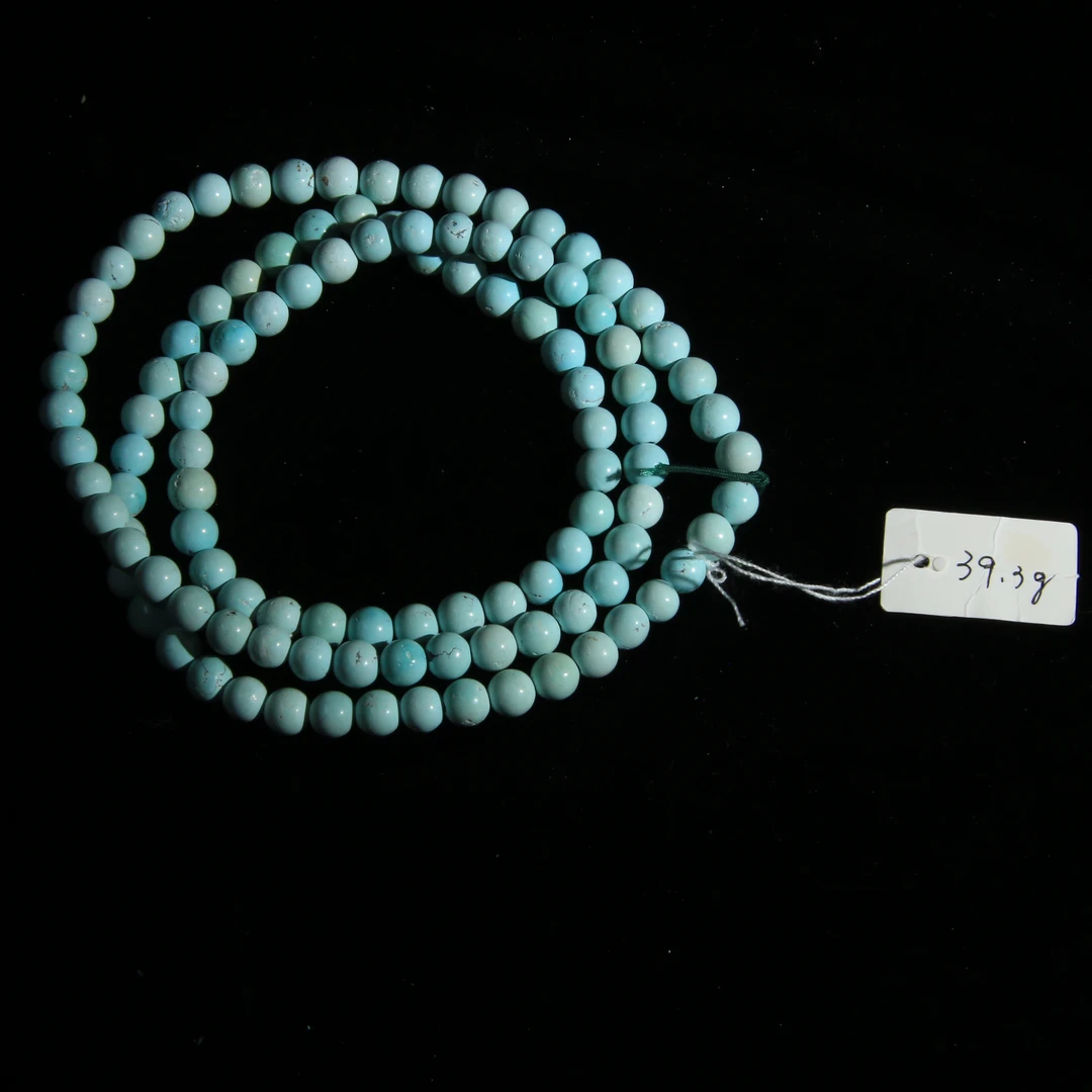 原矿绿松多圈手串HCR012