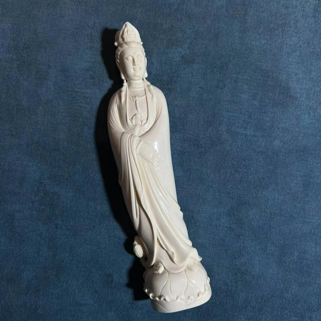 精品猛犸观音摆件H106