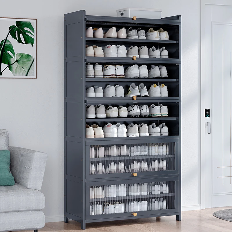 鞋架网红同款家用玄关门口现代简约高档轻奢防尘收纳出租屋大鞋柜