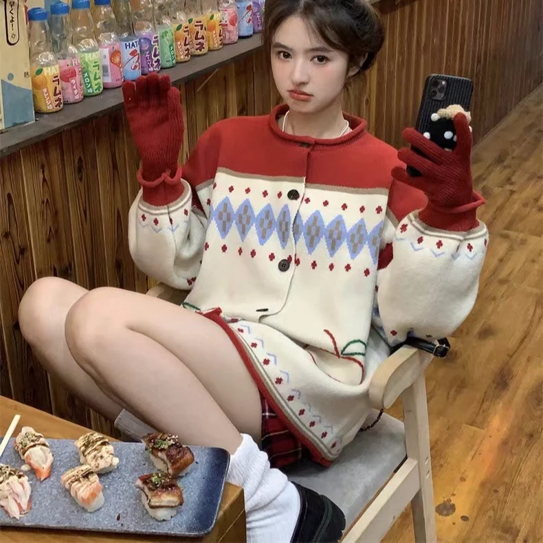 大码开衫毛衣直播间样衣介意慎拍