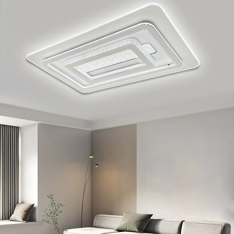 奶油风现代简约客厅灯2023年新款网红led吸顶灯房间创意主卧灯饰