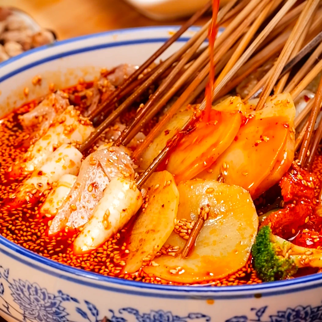 段五哥钵钵鸡经典麻辣秘制配方四袋混装