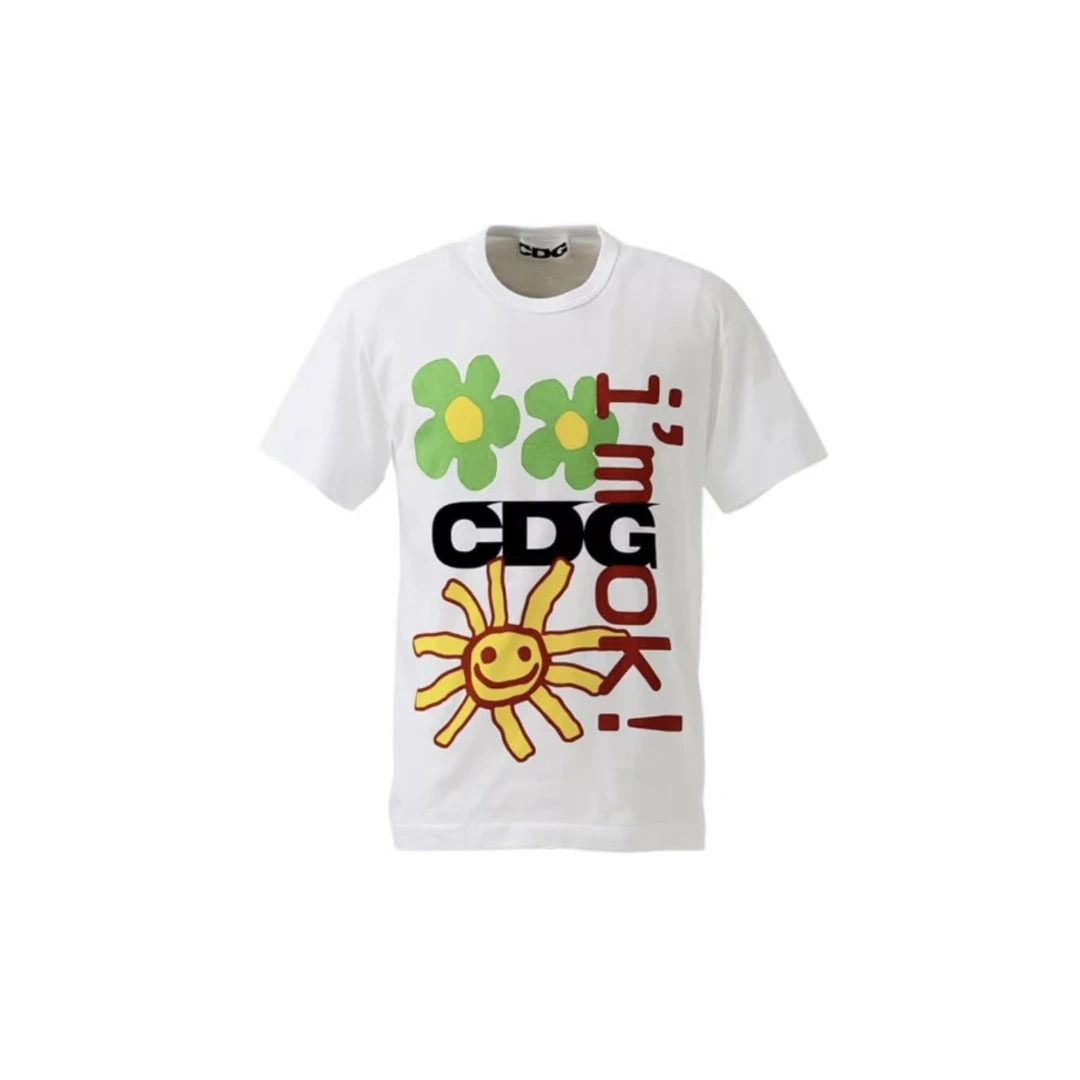 ［张醒醒专属］CDG X Cactus Plant Flea Market联名太阳花短袖T恤