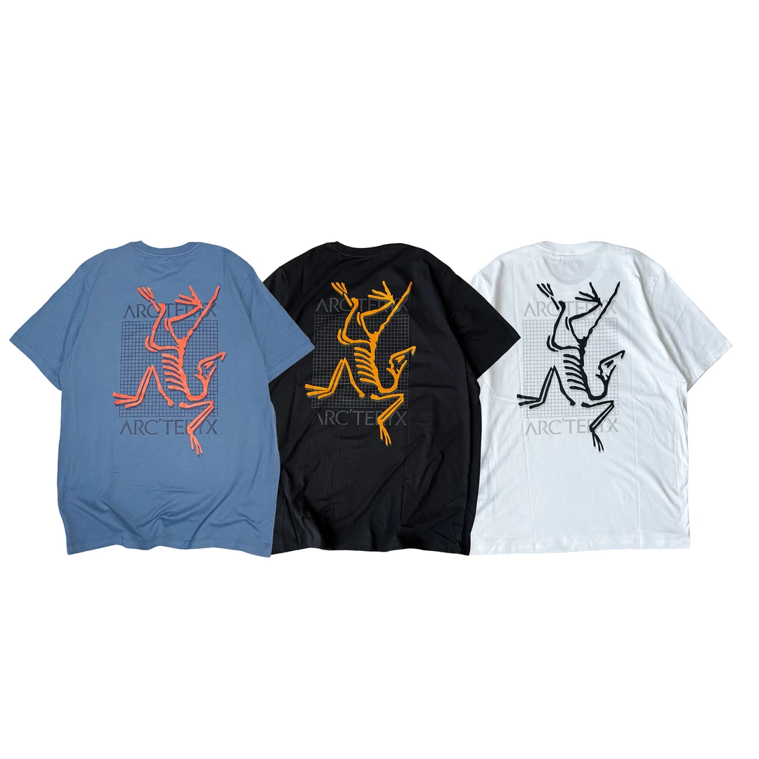 Multi Bird LOGO 后背LOGO图案印花棉质短袖tee