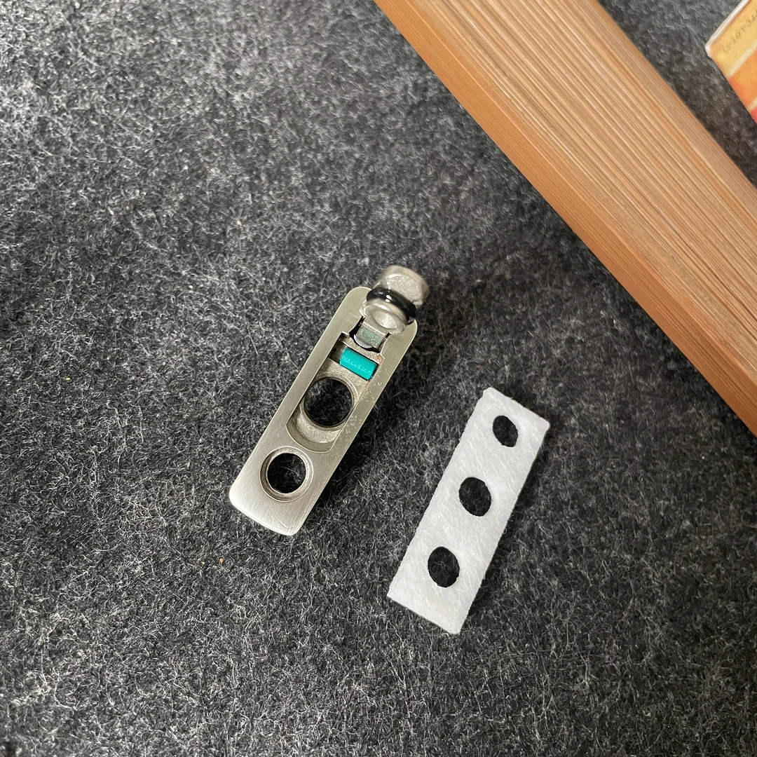 打火机合金密封底垫金属底座提升质感耐用省油专用银色银制网红