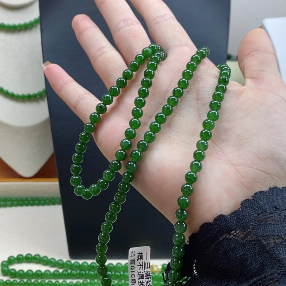 【闪购商品】和田玉(碧玉)颈饰未镶嵌6