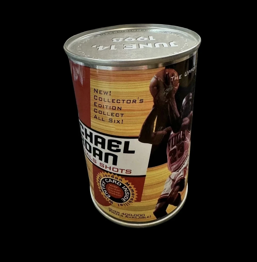 1998 upper deck 乔丹 nba finals shots 铁罐 搏乔丹签字物料