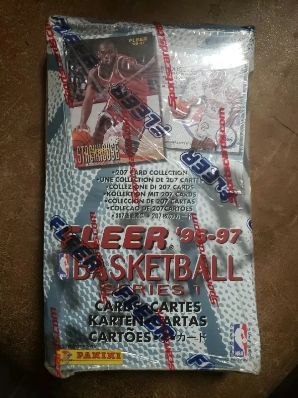 1996-97 fleer basketball series 1系列 搏科比新秀年 lucky 13
