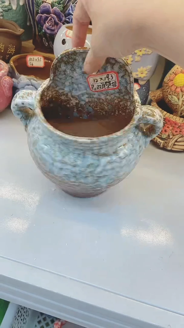 【闪购商品】陶瓷20CM以下@@P11双耳壁挂1个