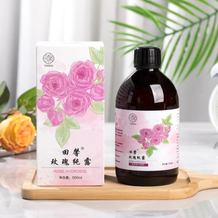 田馨玫瑰纯露玫瑰冰膜玫瑰臻养焕肤护肤套盒大容量嫩肤瓶装温和