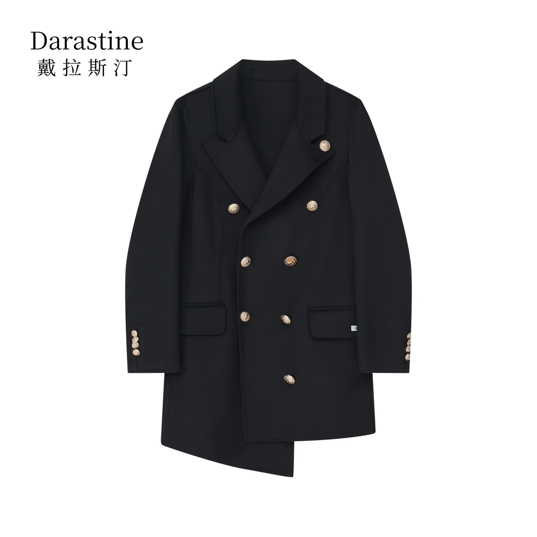 【薇哥内部自营】Darastine戴拉斯汀高级感百搭双面羊毛大衣C008