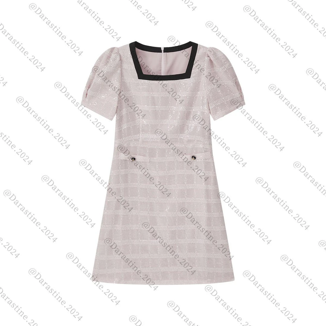 【宁宁专属】Darastine戴拉斯汀气质重工名媛风连衣裙