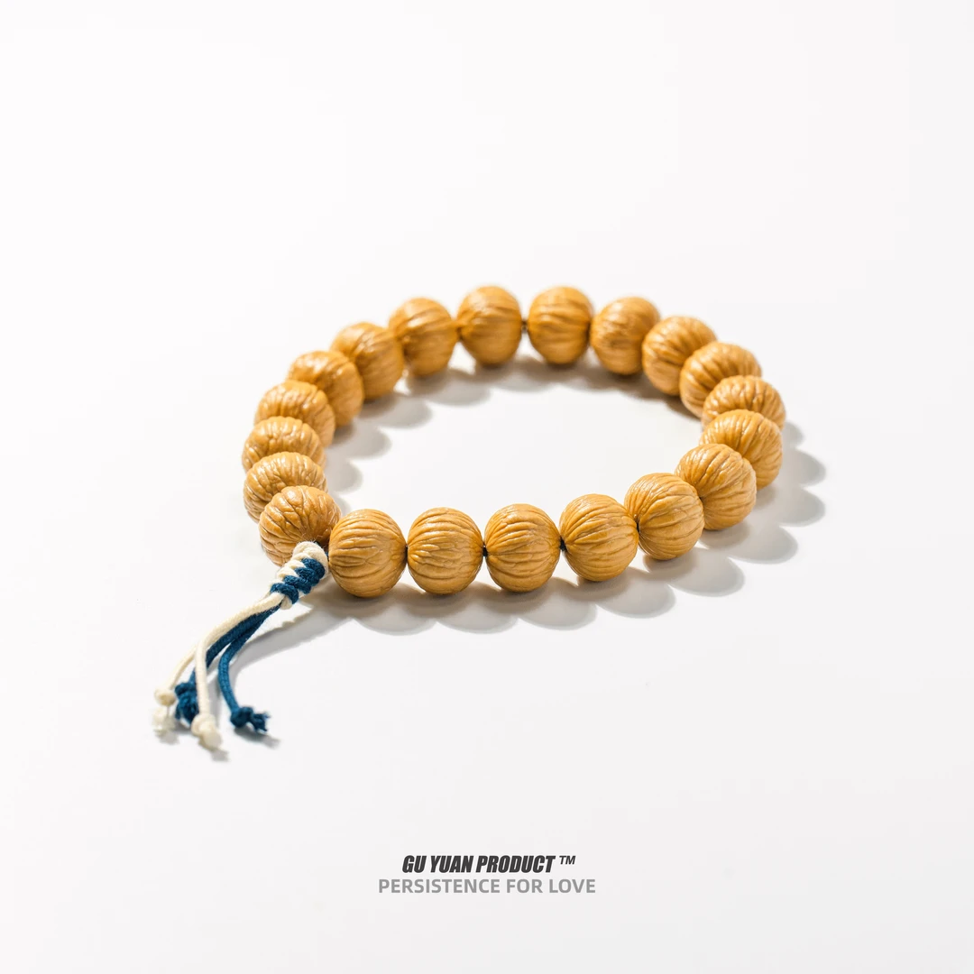GuYuan古缘出品-【土豪】金线标全品原皮猴头核桃手持