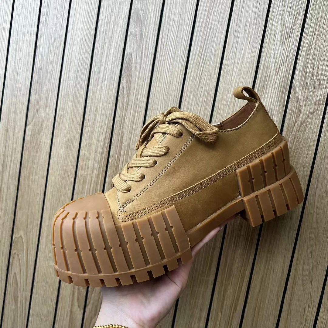 摩登大师ModernMaster小众设计女鞋时装高级百搭洋气6厘米乐福鞋