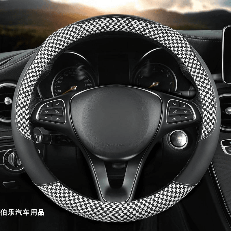 新款爱玛新能源代步四轮电动车方向盘套四季通用防滑透气小号把套