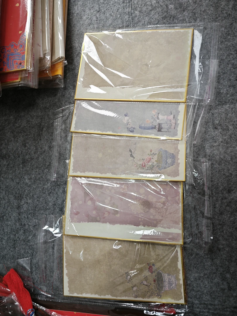 【急处理】2025年挥春福卡加厚中国红挂件手写空白硬卡书法作品纸