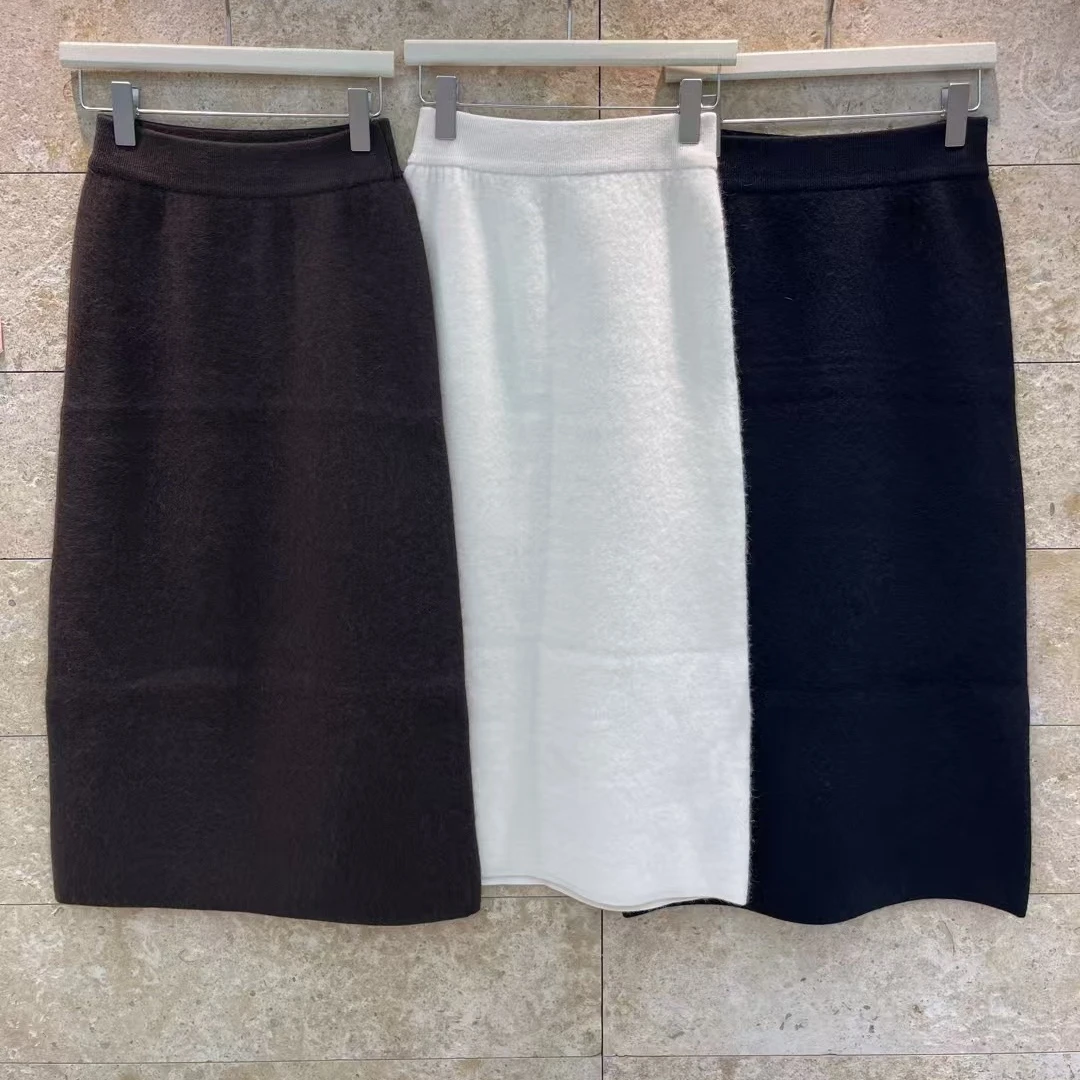 秋冬百搭保暖羊毛半裙 8098