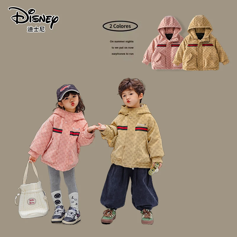 Disney/迪士尼儿童羽绒服冬季中小童皮衣冲锋衣冬装XYE4SU758