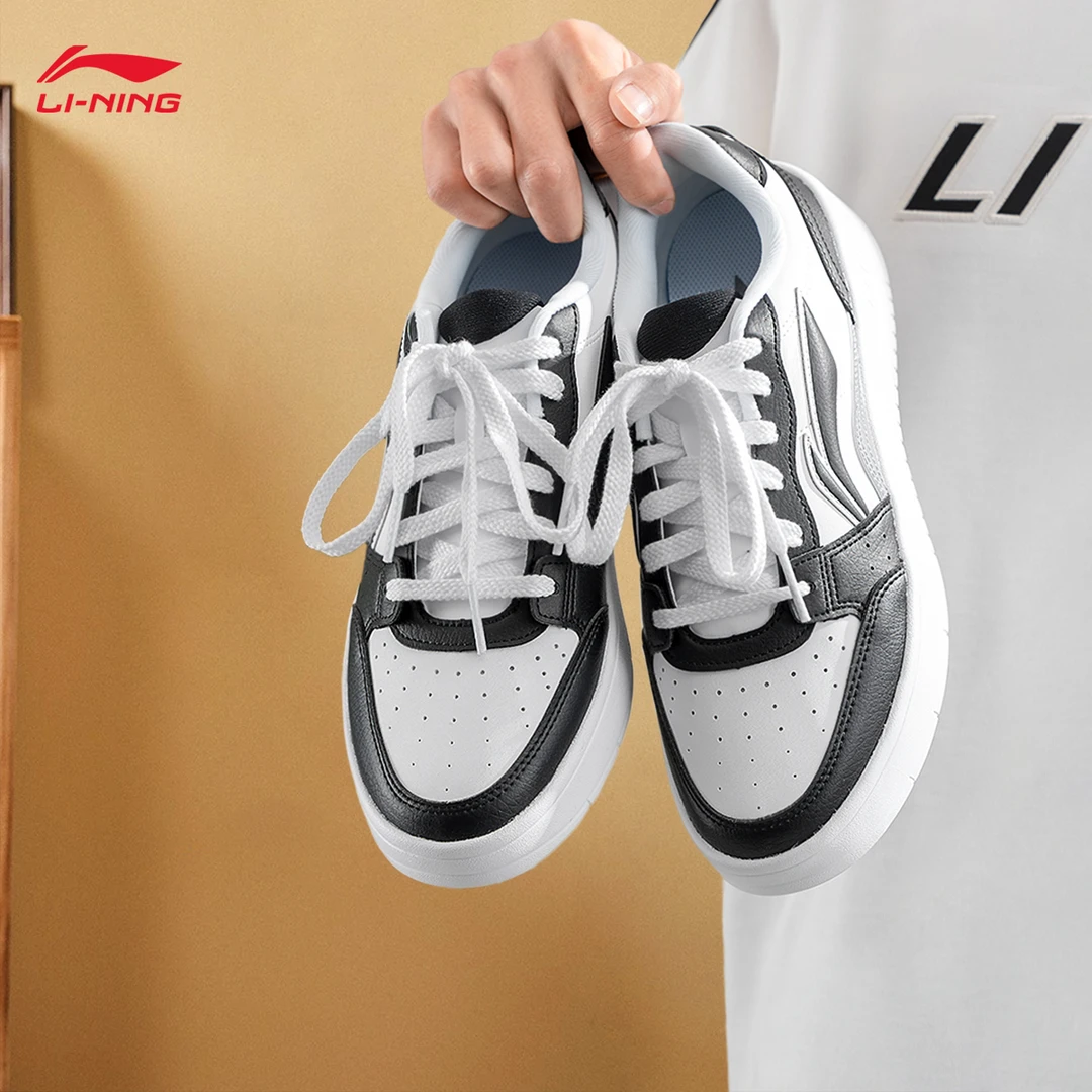 李宁/LI-NING李宁板鞋男鞋新款元宝春季低帮透气学生休闲运动鞋