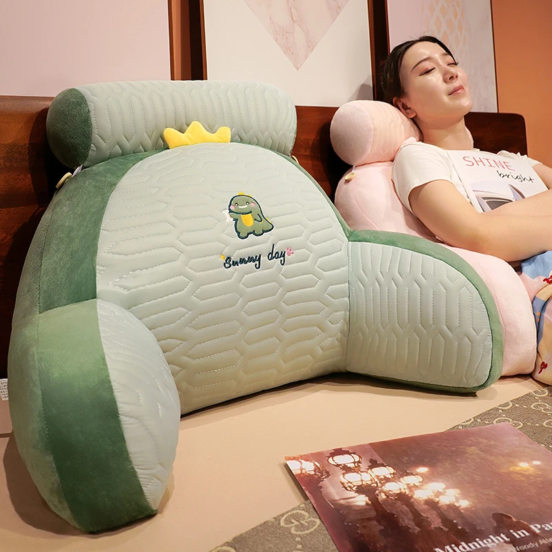 冰丝乳胶凉席床头靠枕软包大靠背靠垫沙发床上看书玩手机床靠抱枕