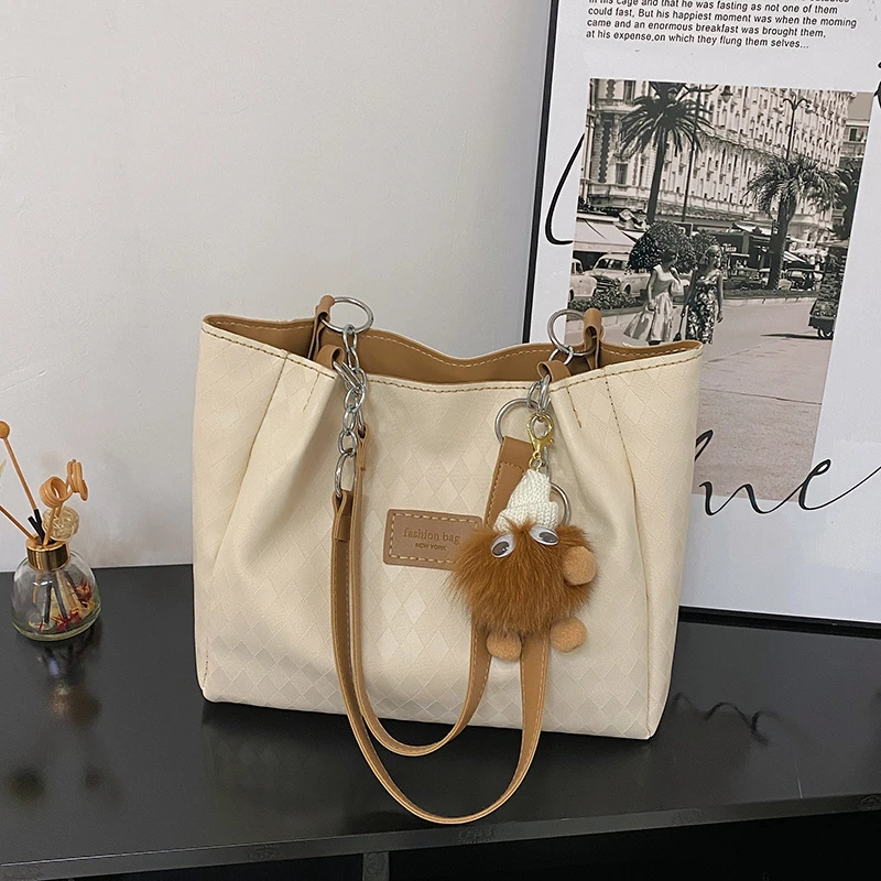 自制托特包diy2025年包包大容量单肩手提包材料包高级质感女包