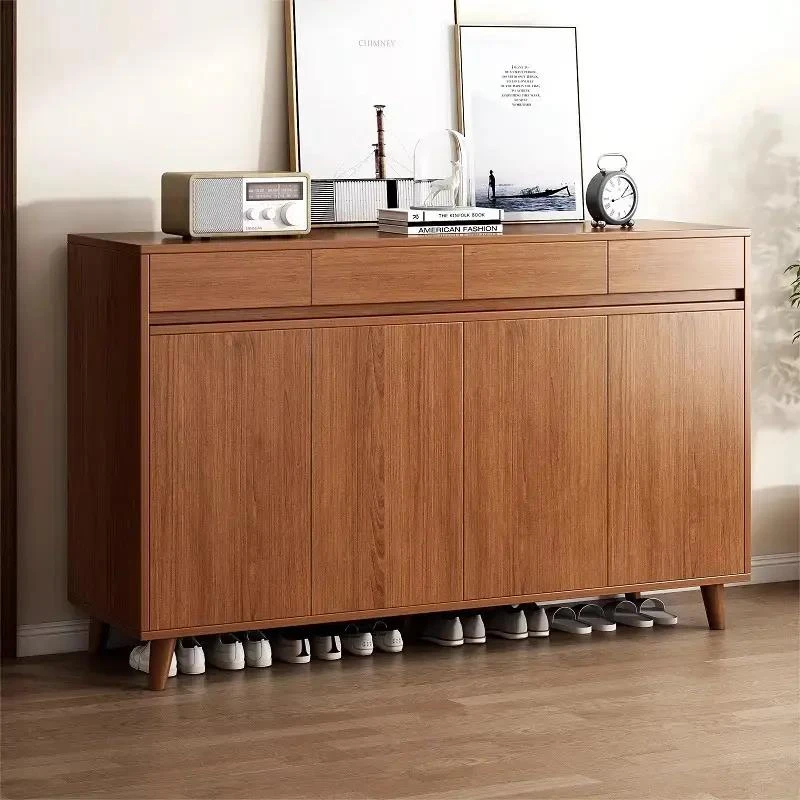 【逸品家具】鞋柜鞋架门口进门靠墙收纳鞋柜大容量家用鞋架子辉