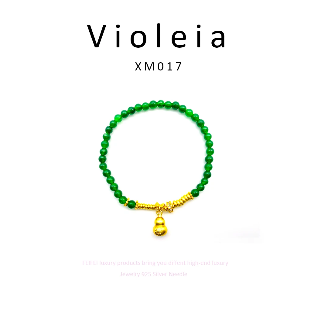 铜合金手链 【福鹿米米】Violeia 蔚莱雅 设计百搭手串 XM017