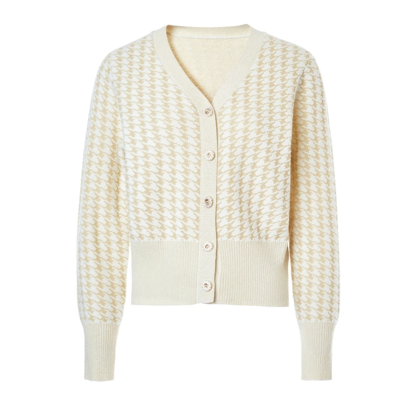 专属ZRAU温柔柔软气质开衫针织外套A1050843020