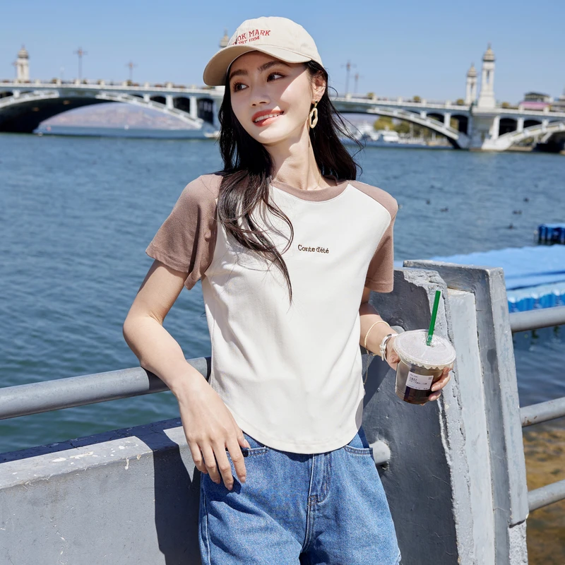 时尚短袖T恤SXT24013