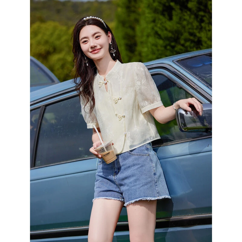 时尚气质衬衫SXCS24069