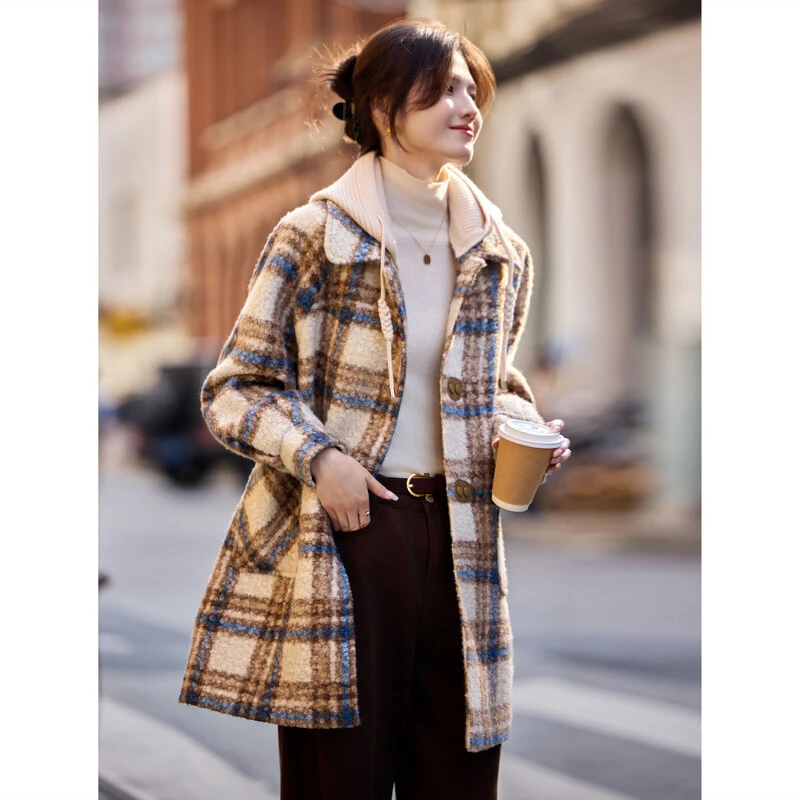 苏醒的乐园时尚毛呢外套SXN24065