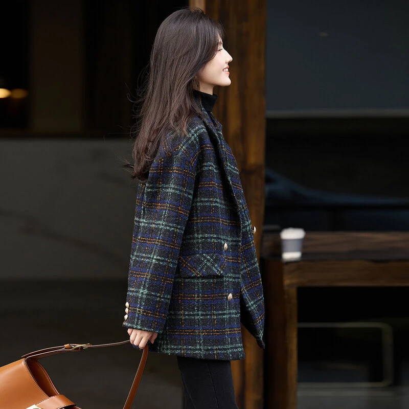 时尚双面呢大衣SXN23031