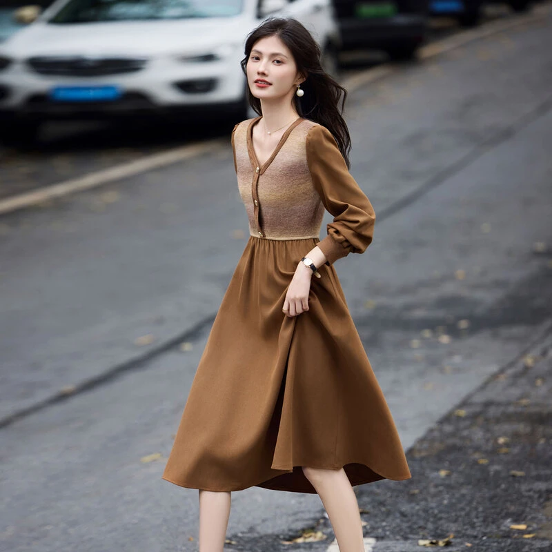 时尚气质连衣裙SXL24235