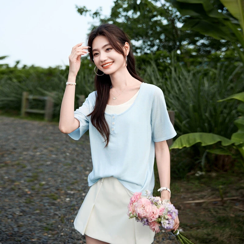 时尚气质针织衫SXZZS24109