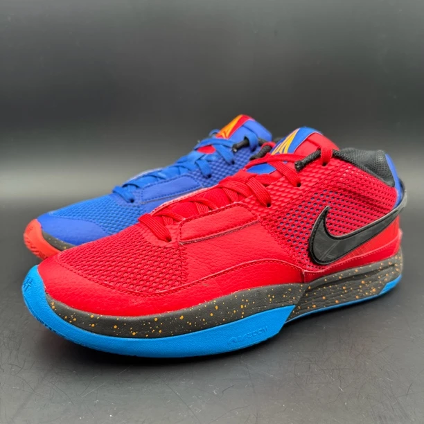 （42.5码）耐克Nike 莫兰特1篮球鞋/红蓝/95新配盒/公价979