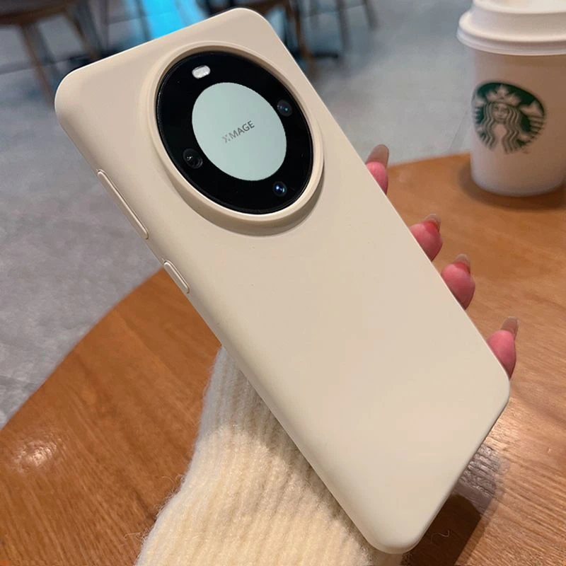 真液态硅胶适用华为Mate60pro手机壳mate50新款40软壳30防摔E pro