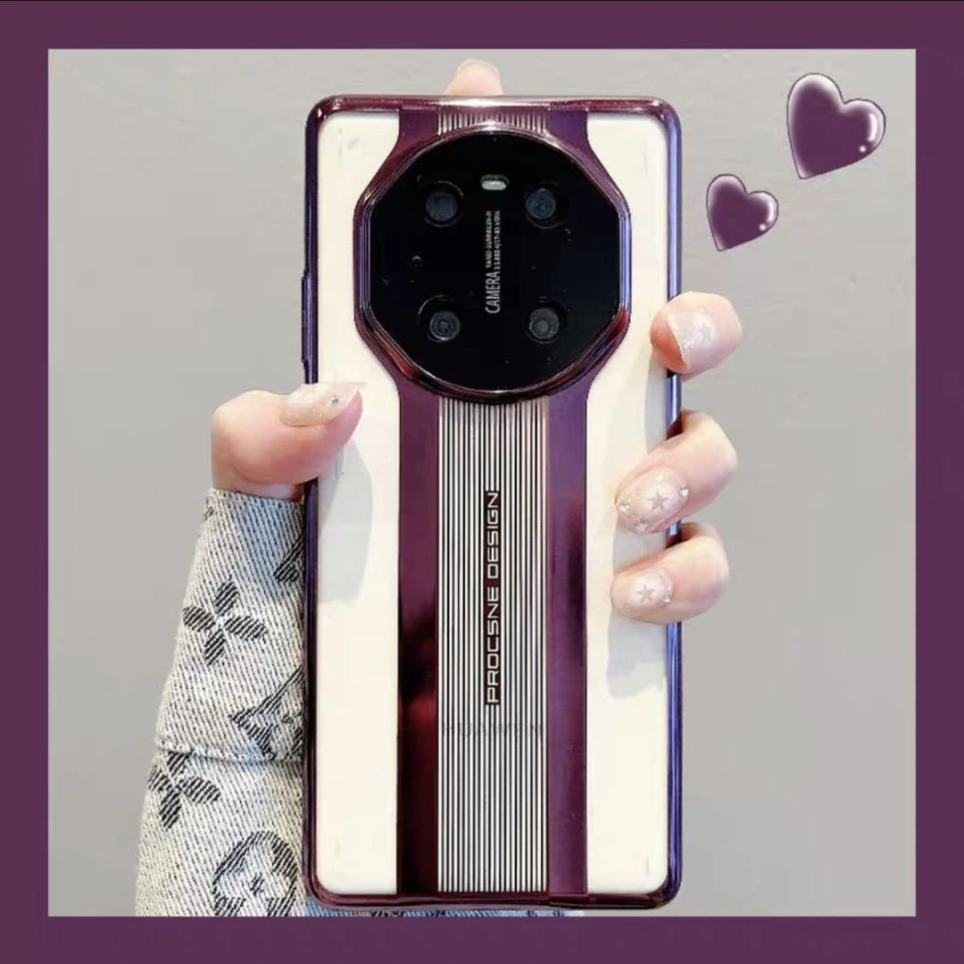 防尘秒变适用华为mate60Pro/50手机壳保时捷mate40/30Epro全包