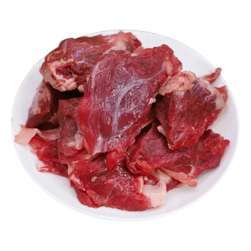 锡林郭勒盟草原黄膘牛，牛碎肉