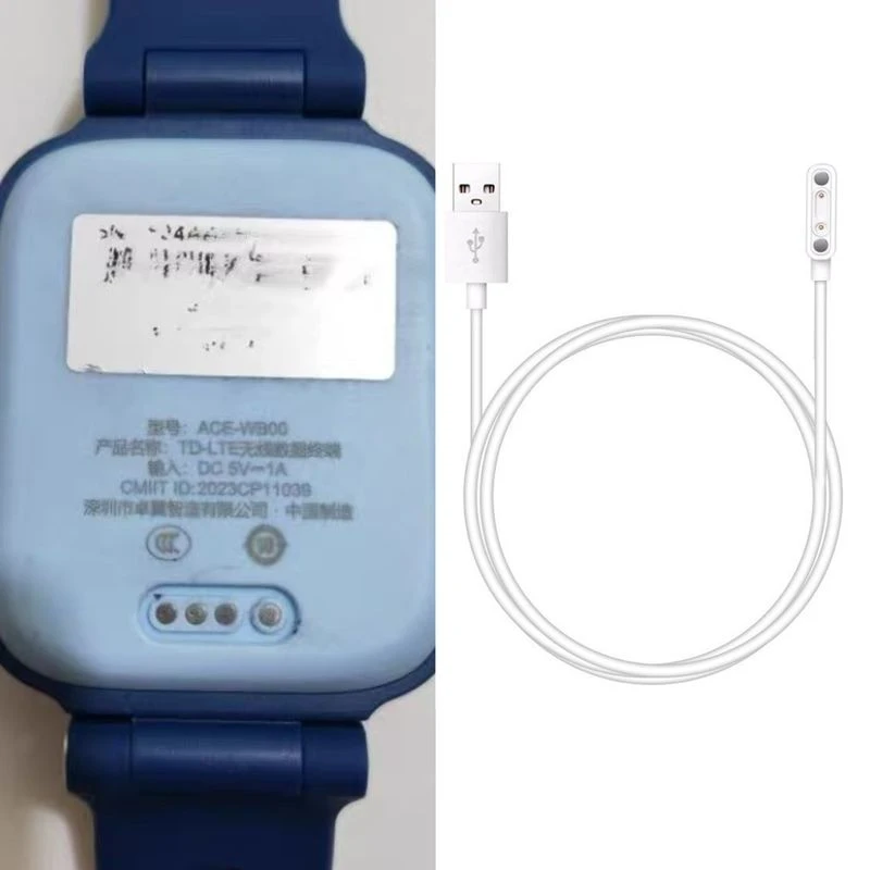 适用荣耀亲选儿童电话手表2充电器线ZOWBOT ACE-WBOO/WB00数据线