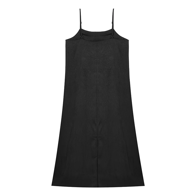 【柠檬专属】简约百搭吊带连衣裙N6722