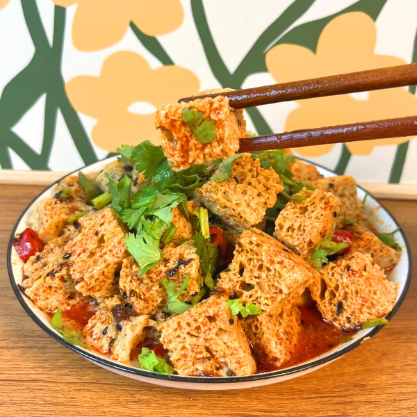 河南特产高筋烤麸干干面筋凉拌面皮搭档涮火锅凉拌均可500g/袋