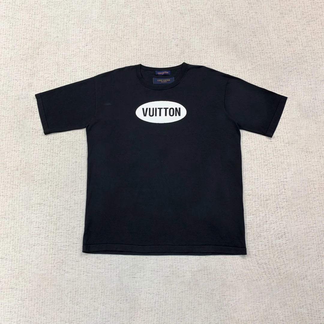 未使用 LouisVuitton/路易威登 lv针织宽松短袖T恤s码编码xb2087