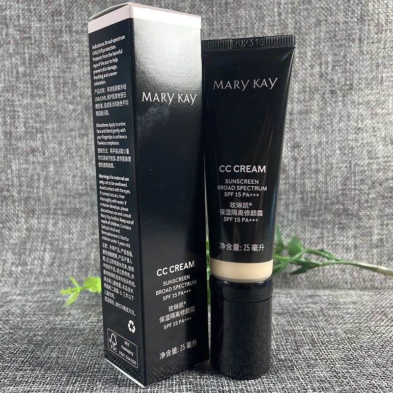 玫琳凯cc霜保湿隔离修颜霜spf15裸妆轻透脸部遮瑕妆前乳隔离正品