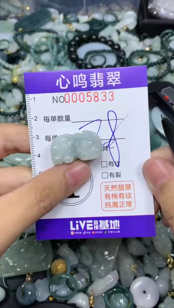 【闪购商品】翡翠颈饰未镶嵌闪购005833