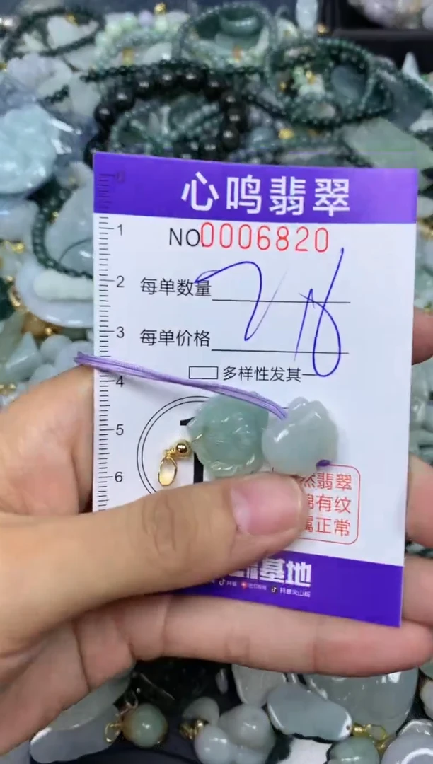 【闪购商品】翡翠颈饰未镶嵌闪购006820