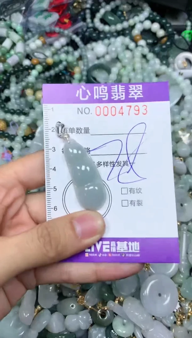 【闪购商品】翡翠颈饰未镶嵌闪购004793