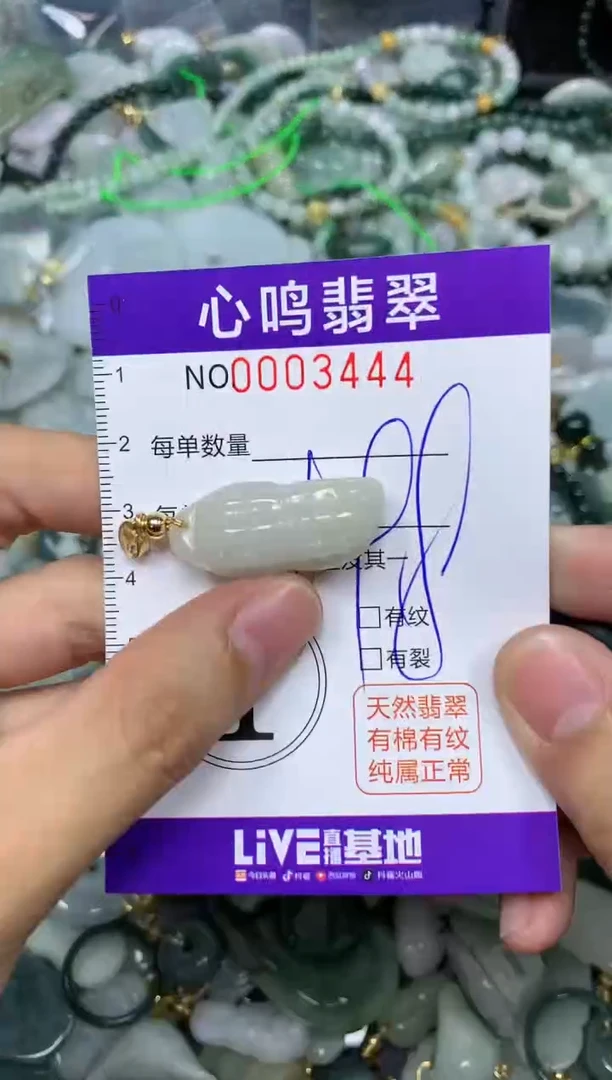 【闪购商品】翡翠颈饰未镶嵌闪购003444